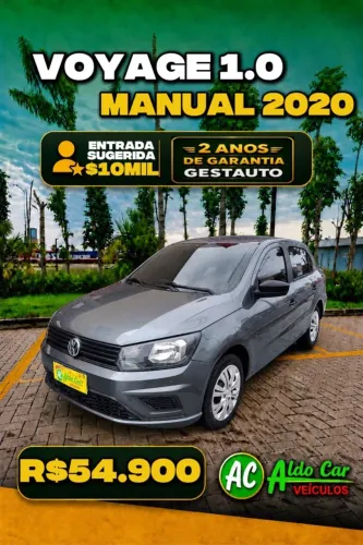 Volkswagen Voyage 1.0 Flex 12V 4P 2020