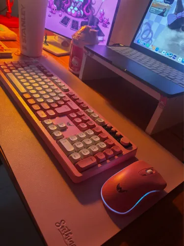 Teclado + mouse sem fio