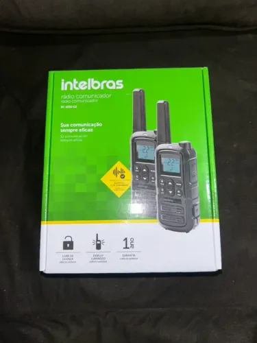 Rádio Comunicador Analógico Rc 4002 G2 Intelbras Walkie Talkie