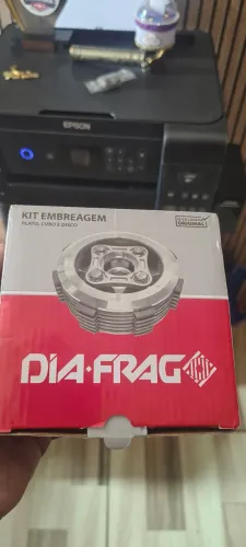 Kit embreagem bros titan fan start xre190