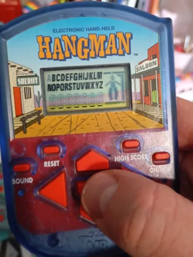 Minigame Antigo Funcionando - Jogo da Forca em Inglês 