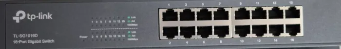 Switch TP-Link Gigabit TL-SG1016D 16 portas