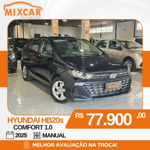 Hyundai HB20S Comfort Plus 1.0 Flex 12V Mec. 2025