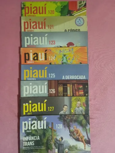 Revista Piauí 120, 121 E De 123 A 128 (Usado)
