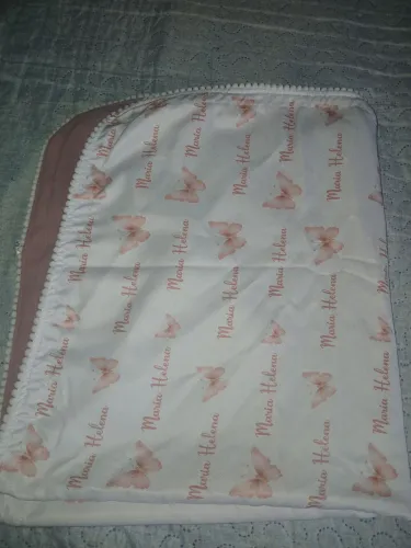 Manta personalizada com nome