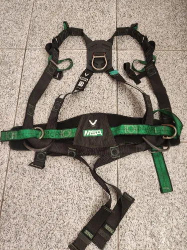 Lote Kit Trabalho Em Altura MSA V-Form (Cinto + Talabarte)