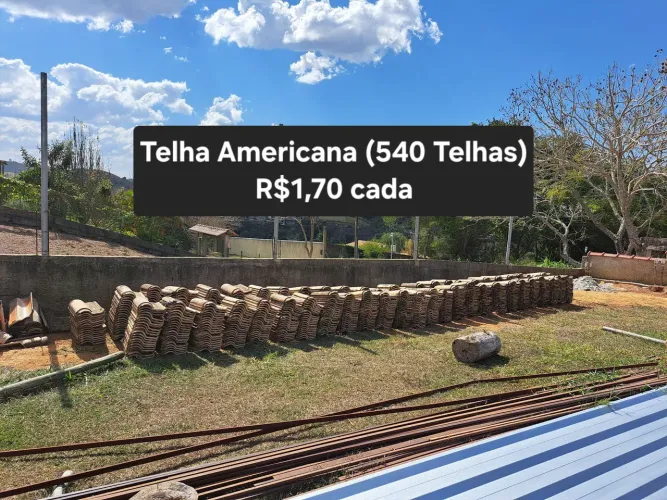 Telha Americana 540 Telhas 1,70 Cada LEIA O ANUNCIO