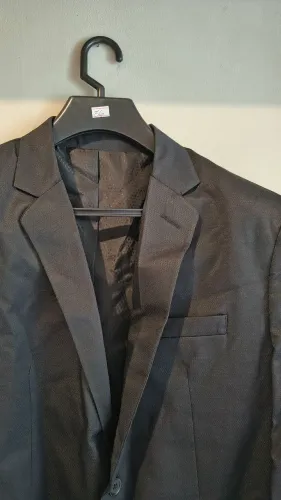 Blazer Masculino Social Preto WL Confecções - Tamanho 56