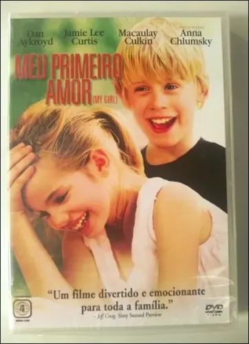 DVD - Meu Primeiro Amor (Novo - Lacrado) Macaulay Culkin / Dan Aykroyd / Jamie Lee Curtis/