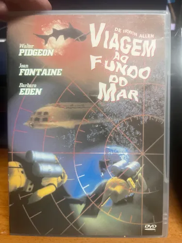 DVD Viagem ao Fundo do Mar (1961) - Edição Oficial Fox - Raro