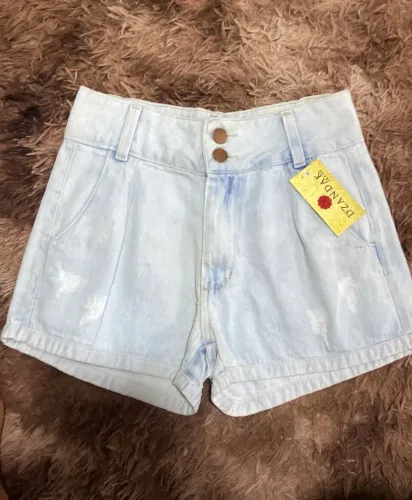 Short tamanho 40 sem lycra
