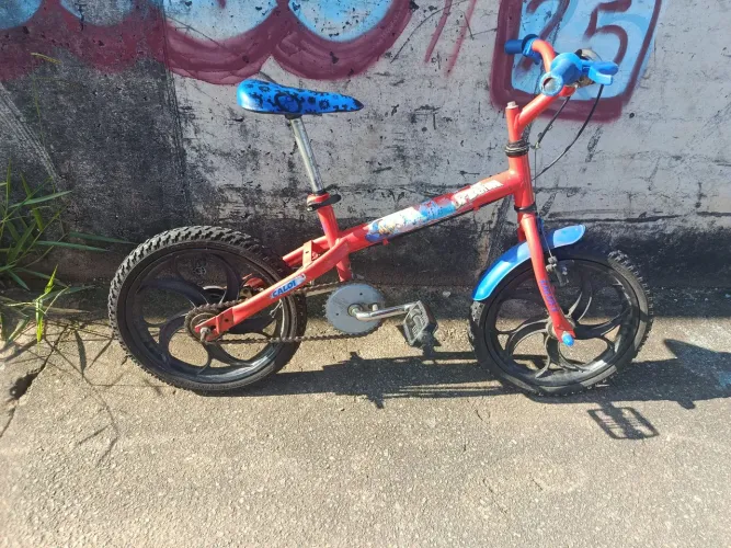 Bicicleta Infantil aro 16 Spiderman 