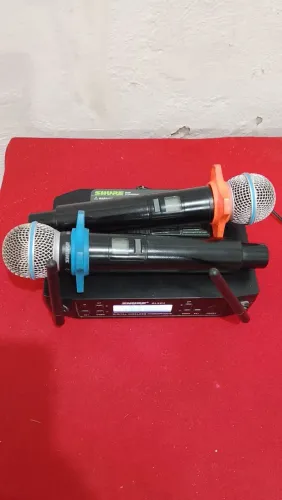 Microfone sem fio shure GLXD4.