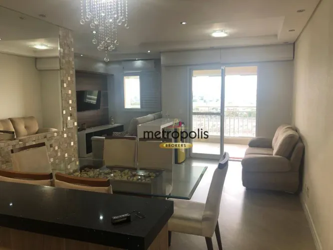Apartamento com 2 dormitórios à venda, 76 m² por R$ 810.000,00 - Campestre - Santo André/S