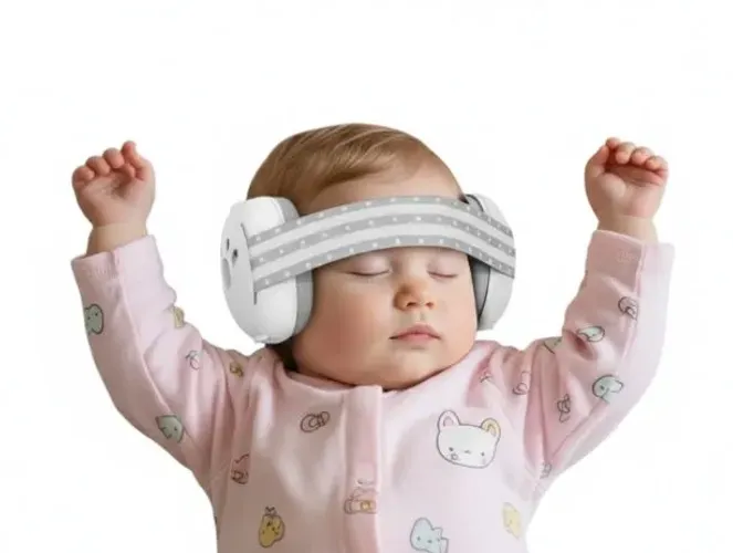 PROTETOR PARA BEBÊ CONTRA RUÍDO