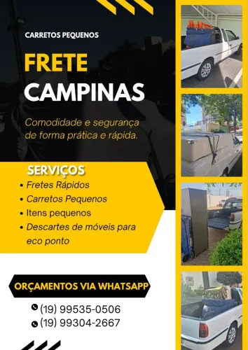 Carreto Pequeno na região de Campinas 
