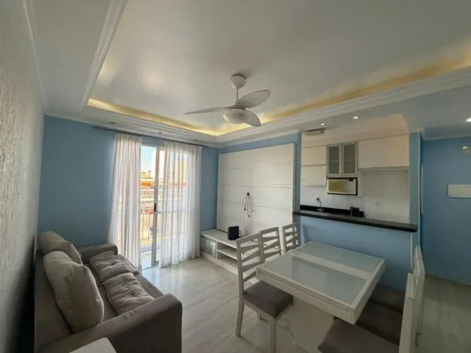 Apartamento com 2 dormitórios para alugar, 60 m² - Monte Castelo - São José dos Campos/SP