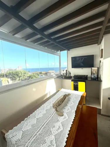 Cobertura Duplex à Venda em Ondina  Piscina Privativa e Porteira Fechada
