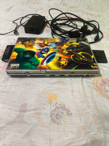 PS2 Slim Prata