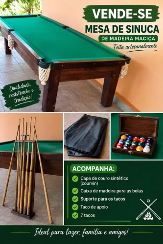 Vende-se sinuca
