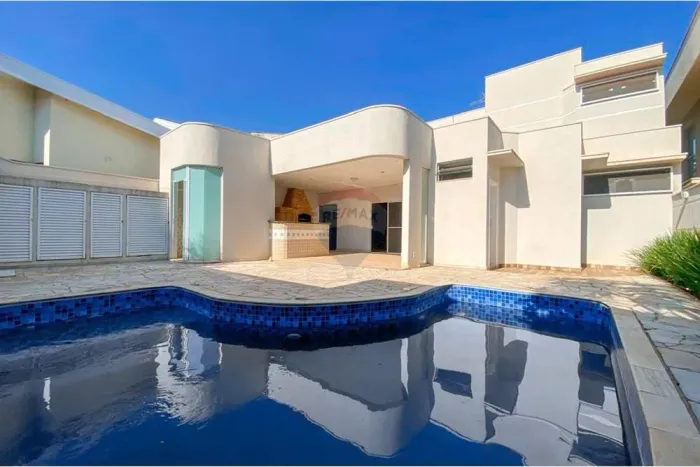 Casa para alugar Condominio Terras do Imperador, 3 quartos, 3 suítes, 205 m² - Americana/S