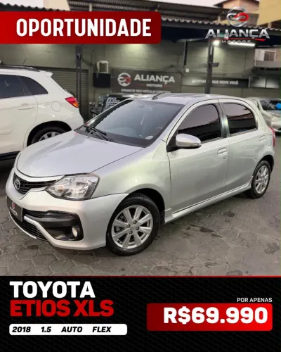 Toyota Etios XLS 1.5 Flex 5P Aut. 2018