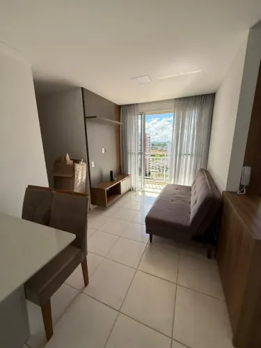Apartamento Mobiliado para Alugar no Estilo Ponta Negra 56m², 2 Quartos e Vista para o Ri