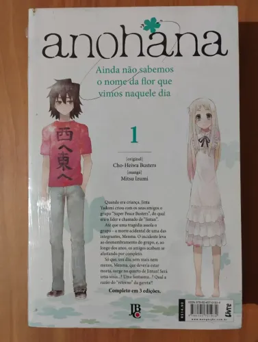 Box Anohana - 3 volumes - Editora JBC