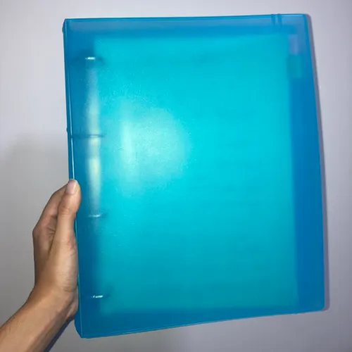 Fichário Acrimet + 24 divisórias + perfurador