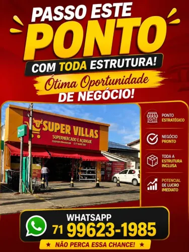 Passo Supermercado e açougue Villas do Atlântico 