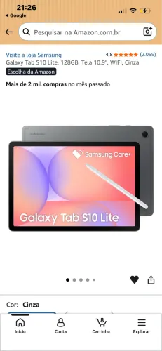 Tablet SAMSUNG S10