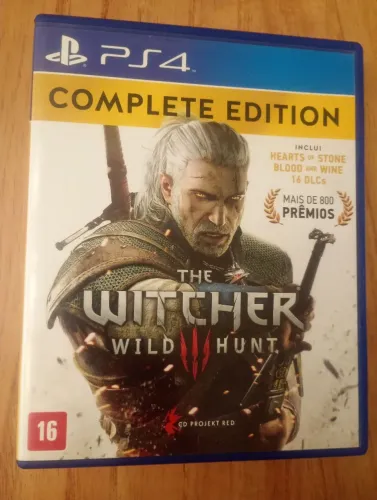 Jogo The Witcher 3 Wild Hunter - Complete Edition ps4/ps5