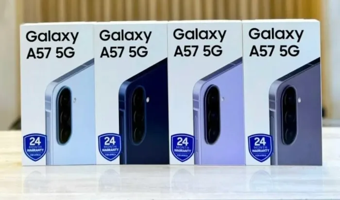Samsung Galaxy A57 128gb 8gb de ram azul claro LACRADO COM NOTA FISCAL E ANO DE GARANTIA 
