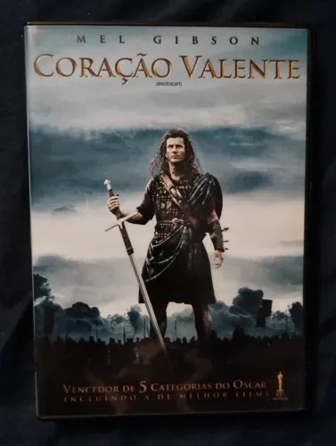DVD CORAÇÃO VALENTE ORIGINAL MEL GIBSON