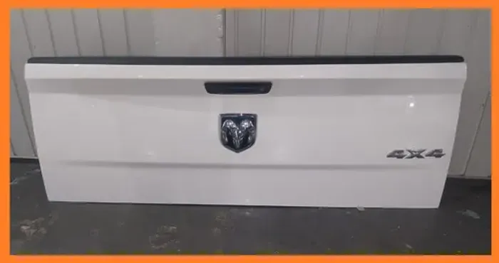 Tampa Traseira Dodge Ram 2500 2013 2014 2015 2016 2017 2018 Branco