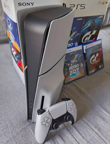 console ps5 slim mídia física