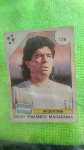 Figurinha Rara Copa 1990 Maradona