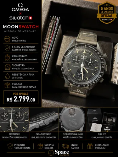 Omega x Swatch Mission To Mercury
