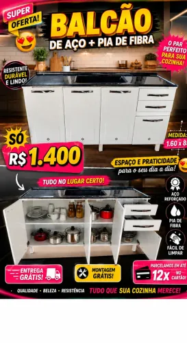 Armário+ Pia