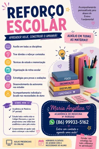 Reforço escolar 