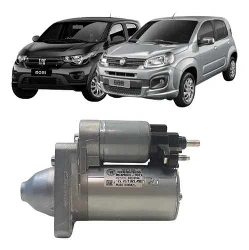 Motor Partida Fiat Novo Uno/Mobi 02/21 Mp5128 (ERICK 4)