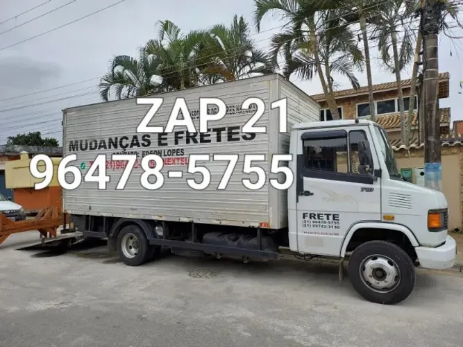 Frete ( Seropédica ) Mudança Com Plataforma