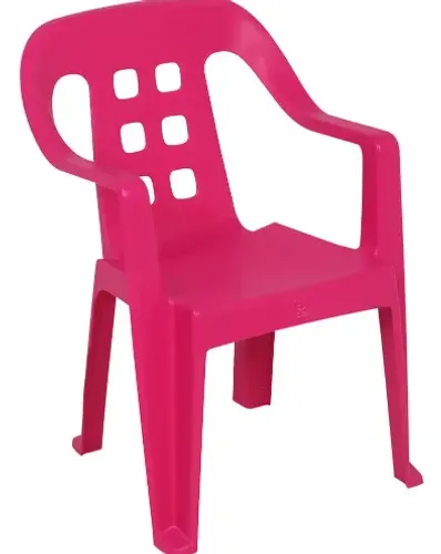 Poltrona Play Infantil Rosa Bel Em Polipropileno