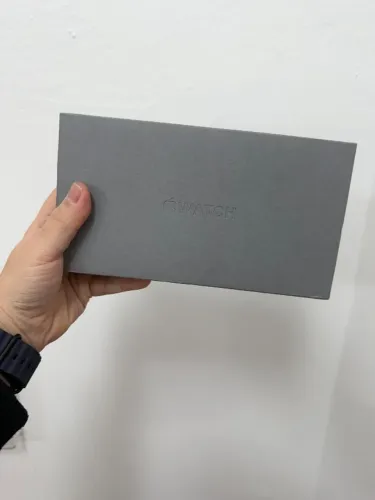 Apple Watch Ultra 3, na cor preta, pulseira ocean. Produto lacrado, Garantia Apple!