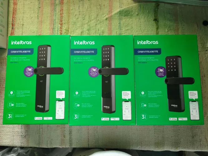 Kit 3 fechaduras Intelbras 