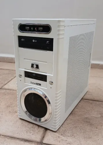 Gabinete Gamer Aero Branco