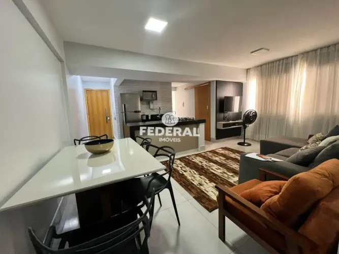 Apartamento mobiliado, 3 Quartos com armarios, 1 Garagem Setor Bueno, Goiânia, GO codigo: 
