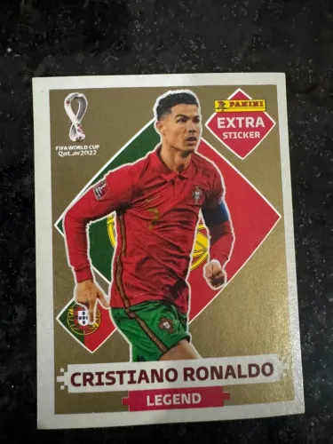 Figurinha Cristiano Ronaldo Legend