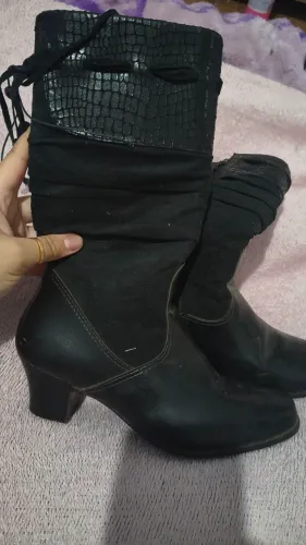 Botas Pretas Salto n°36