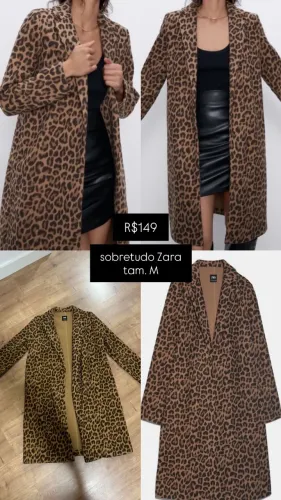 Sobretudo Casaco Zara
